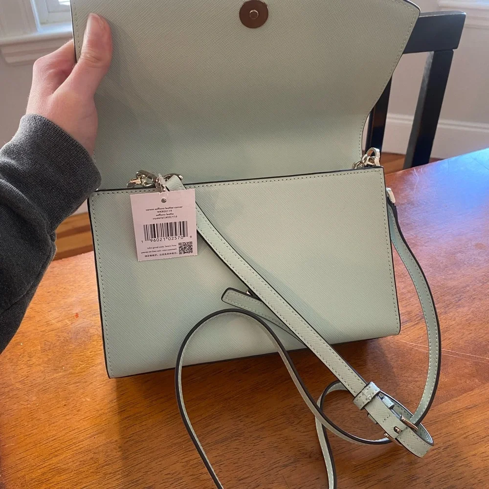 Kate Spade Mint Green Chain Shoulder Bag - Picture 4 of 5